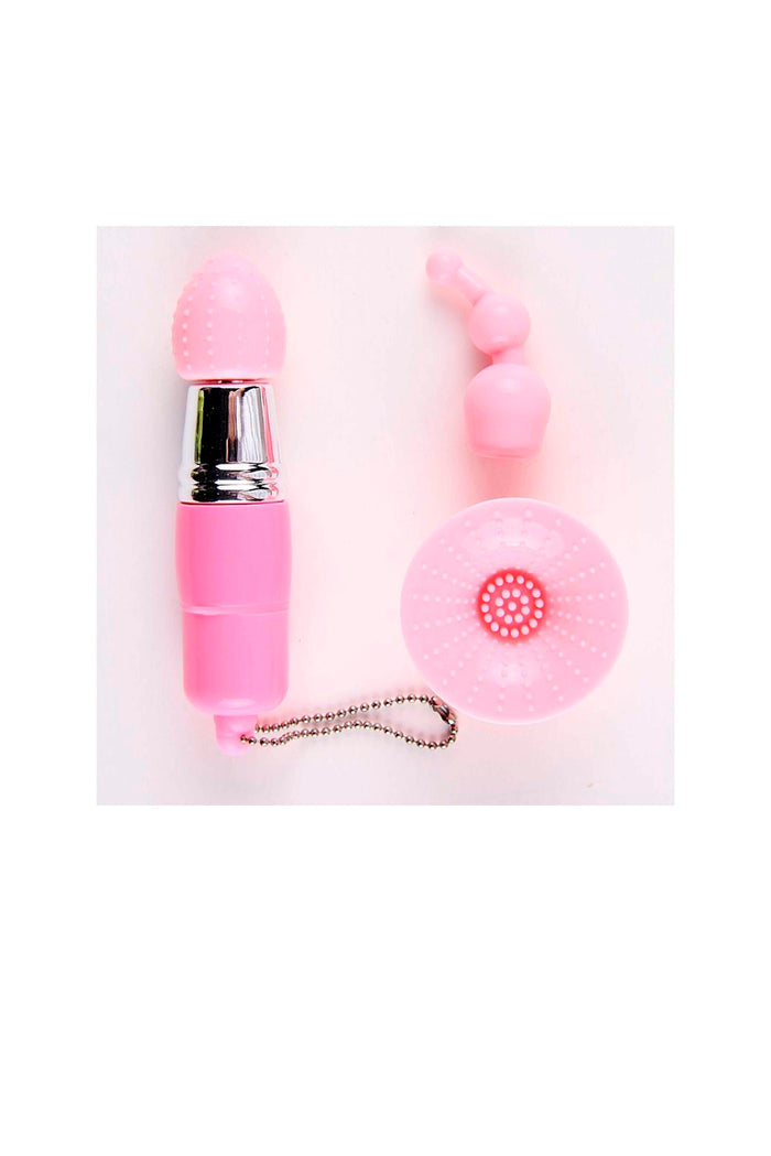 Mini Vibrador 3 em 1 – Clitóris, Mamilos e Ponto G – Doce Malícia — Doce Malícia