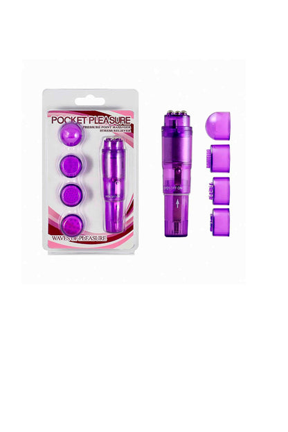 Mini Vibrador Estimulador de Clitóris em azul – Doce Malícia
