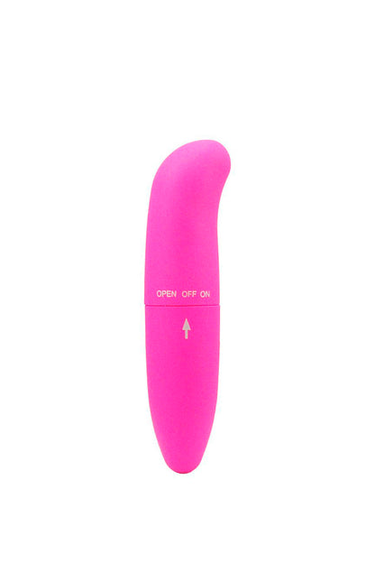 Mini Vibrador Ponto G-Spot Aveludado em Azul Céu – Doce Malícia