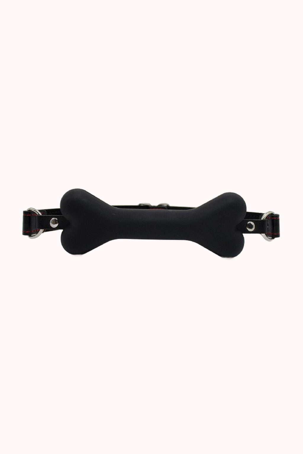 Mordaça de Bondage – Formato de Osso Preto – Doce Malícia