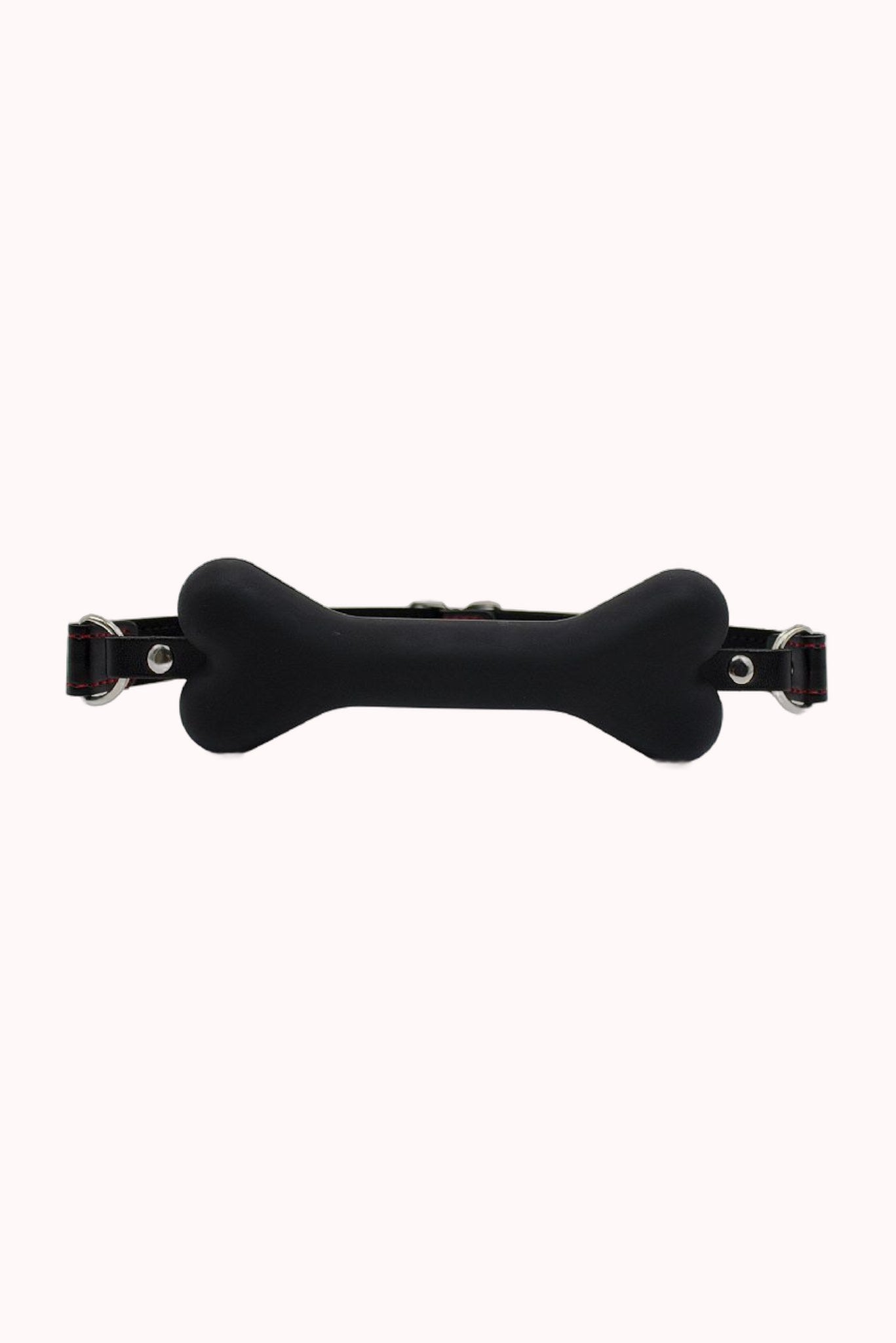 Mordaça de Bondage – Formato de Osso Preto – Doce Malícia
