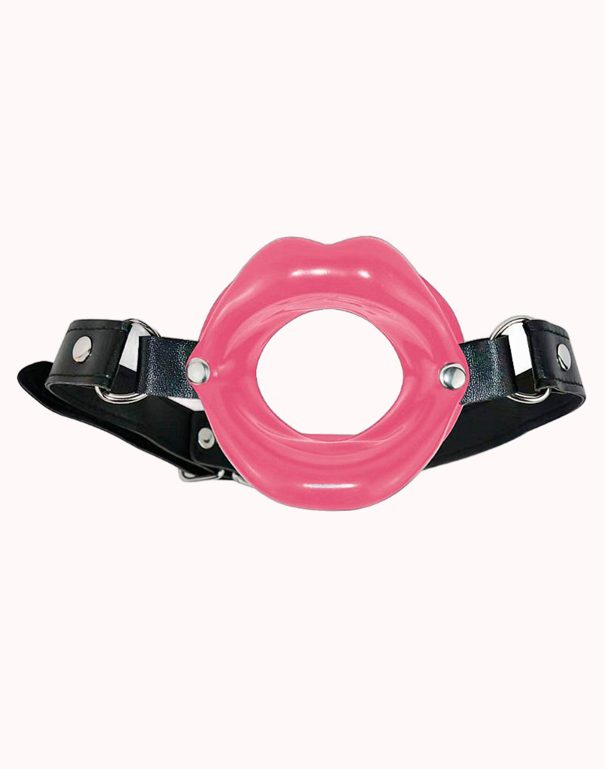Mordaça de Silicone com Boca – 4.5cm – Doce Malícia