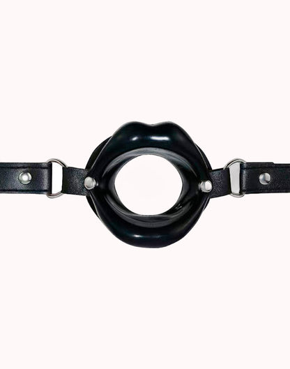 Mordaça de Silicone com Boca – 4.5cm – Doce Malícia