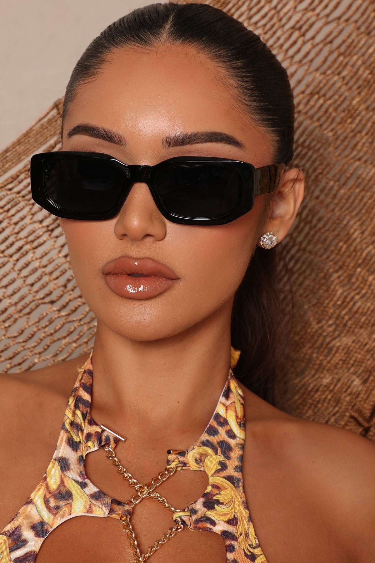 Óculos de Sol Feminino Acetato Preto – Doce Malícia