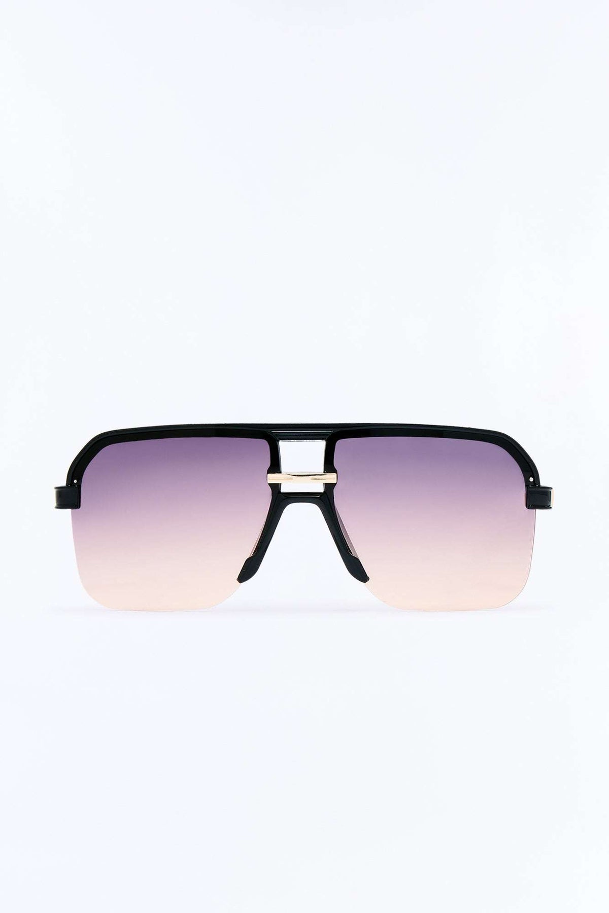 Óculos de Sol Feminino Aviador Acetato Degradê Preto – Doce Malícia