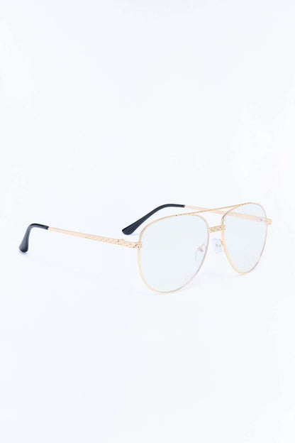Óculos de Sol Feminino Aviador Metal Dourado – Doce Malícia