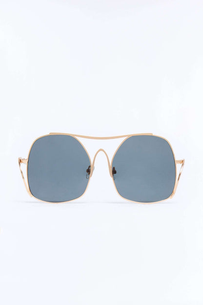 Óculos de Sol Feminino Aviador Metal Preto – Doce Malícia