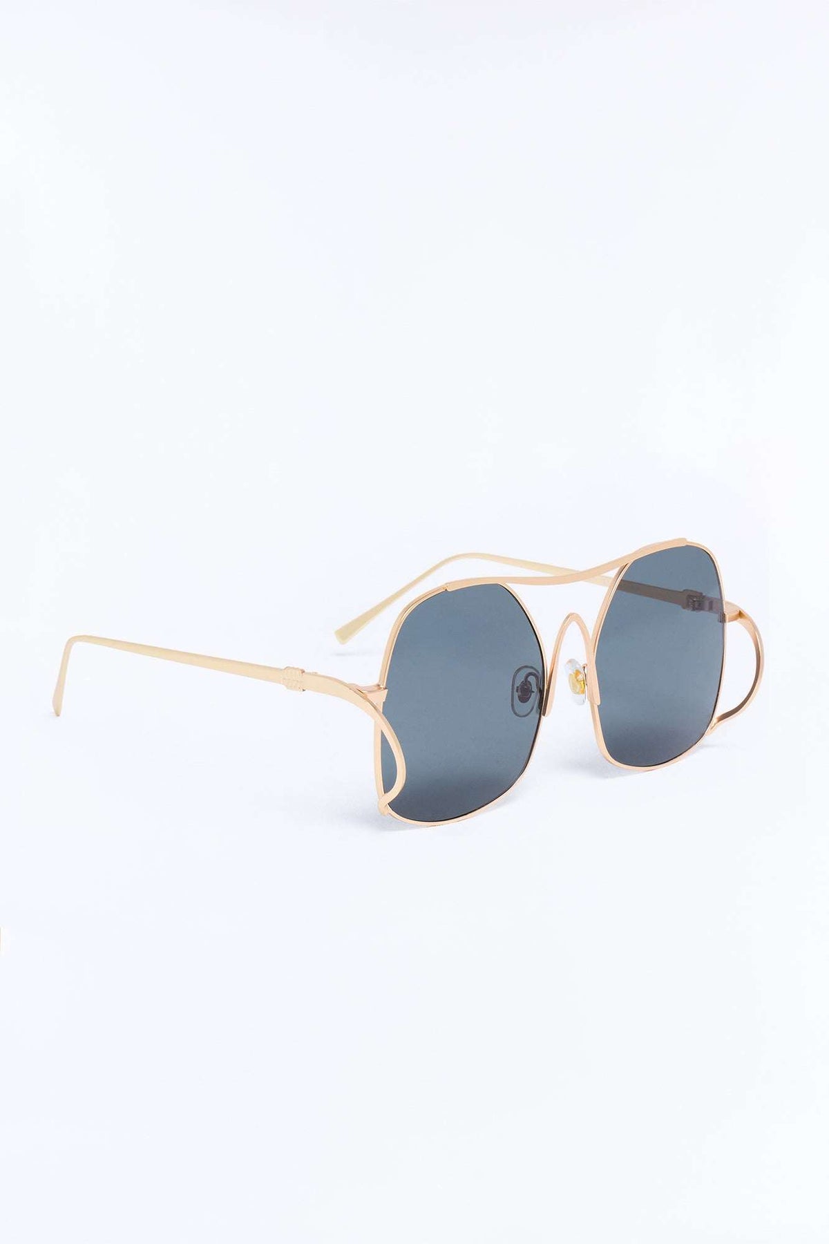 Óculos de Sol Feminino Aviador Metal Preto – Doce Malícia