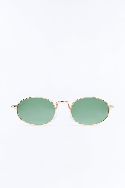 Óculos de Sol Feminino Dourado – Doce Malícia