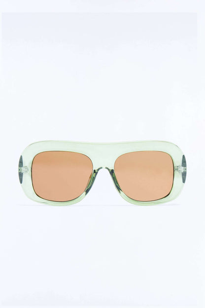 Óculos de Sol Feminino Escudo Acetato Cinza – Doce Malícia