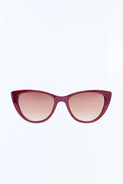 Óculos de Sol Feminino Gatinho Acetato Degradê Preto – Doce Malícia