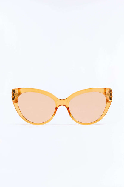 Óculos de Sol Feminino Gatinho Acetato Laranja – Doce Malícia