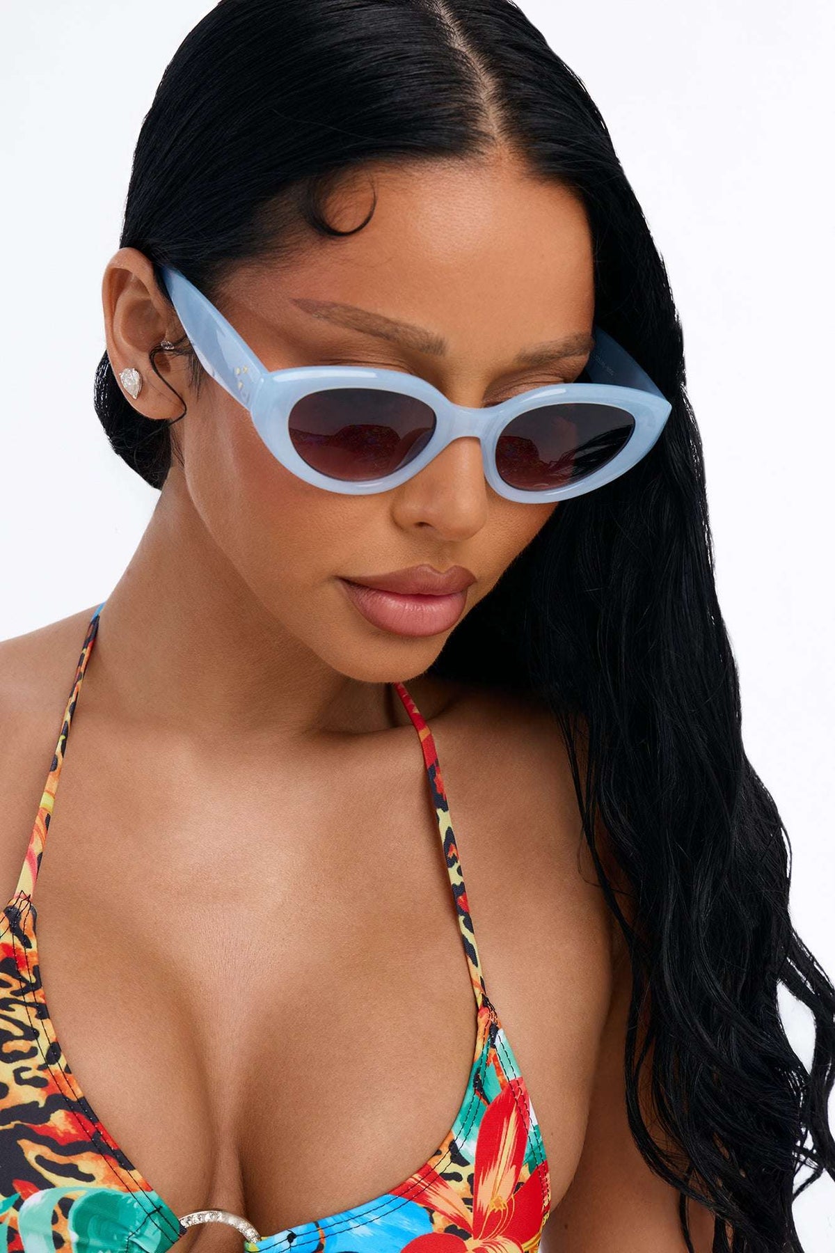 Óculos de Sol Feminino Gatinho Acetato Preto – Doce Malícia