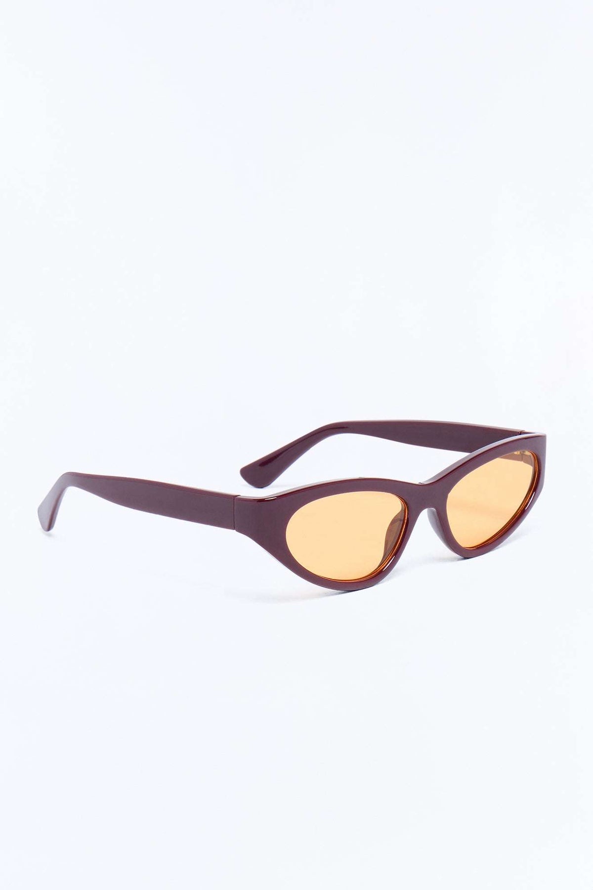 Óculos de Sol Feminino Gatinho Acetato Vinho – Doce Malícia