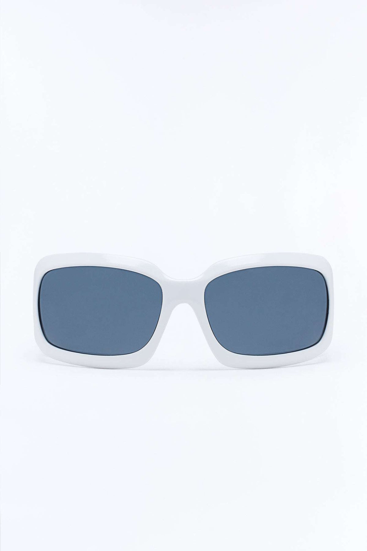 Óculos de Sol Feminino Quadrado Acetato Branco – Doce Malícia