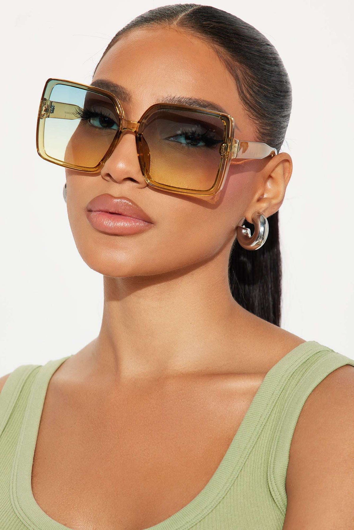 Óculos de Sol Feminino Quadrado Acetato Degradê Rosa – Doce Malícia