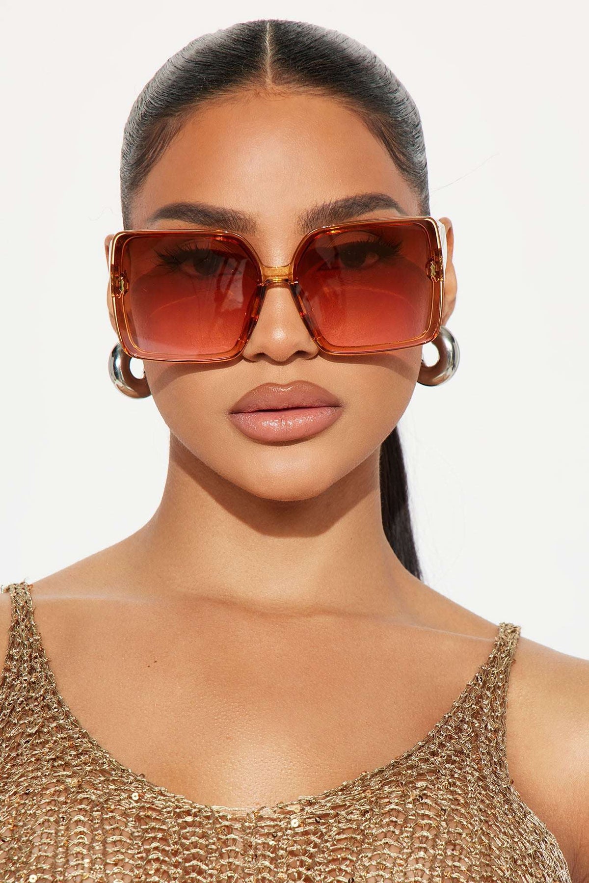 Óculos de Sol Feminino Quadrado Acetato Degradê Rosa – Doce Malícia