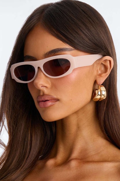 Óculos de Sol Feminino Quadrado Acetato Marrom – Doce Malícia