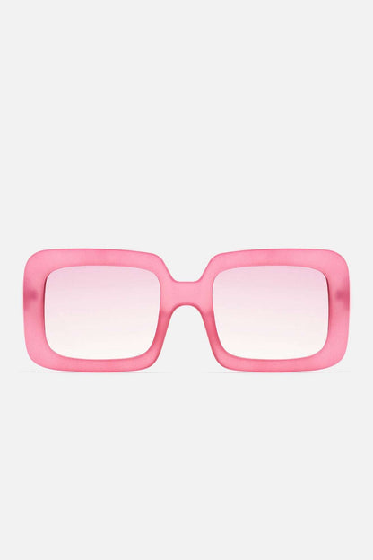 Óculos de Sol Feminino Quadrado Acetato Rosa – Doce Malícia