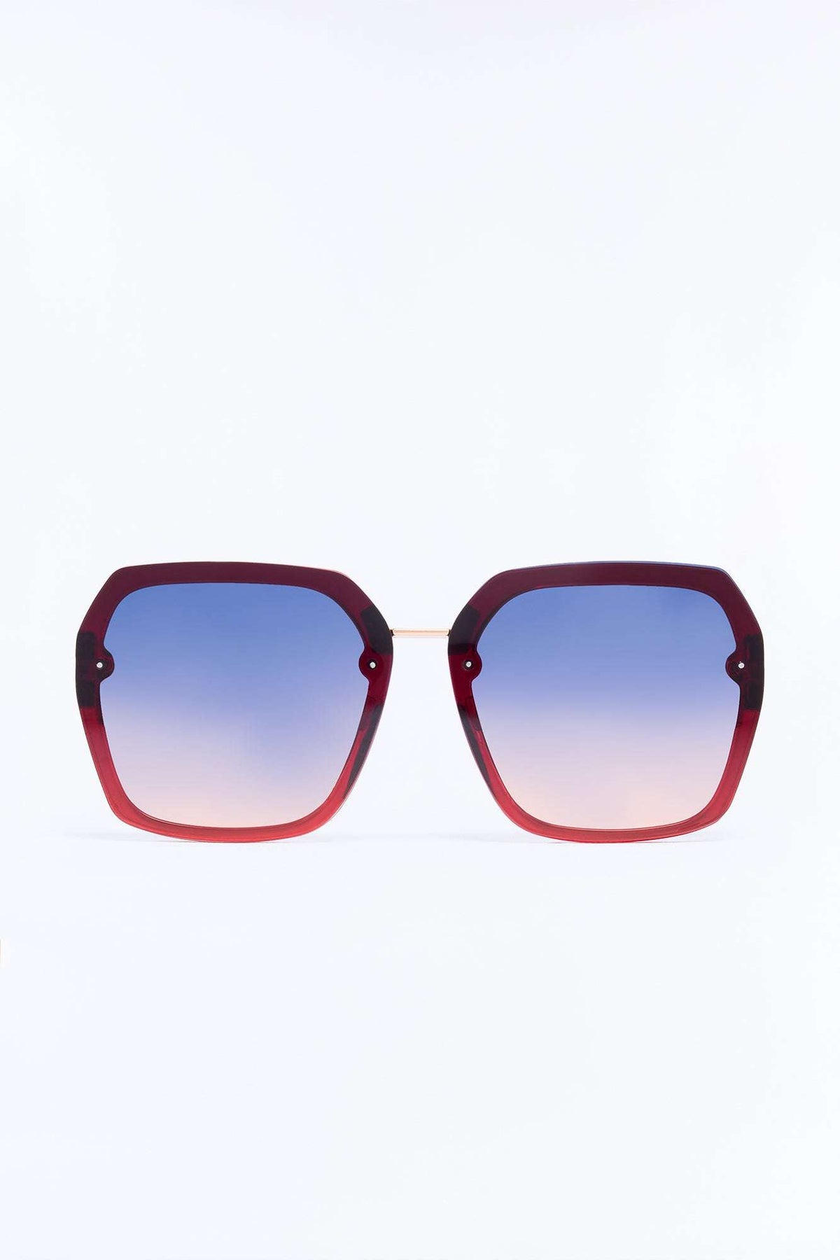 Óculos de Sol Feminino Quadrado Acetato Vinho – Doce Malícia