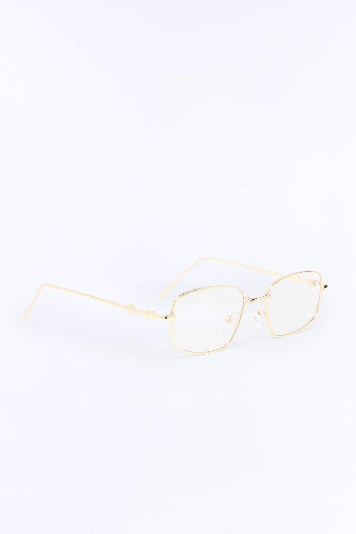 Óculos de Sol Feminino Quadrado Metal Dourado – Doce Malícia