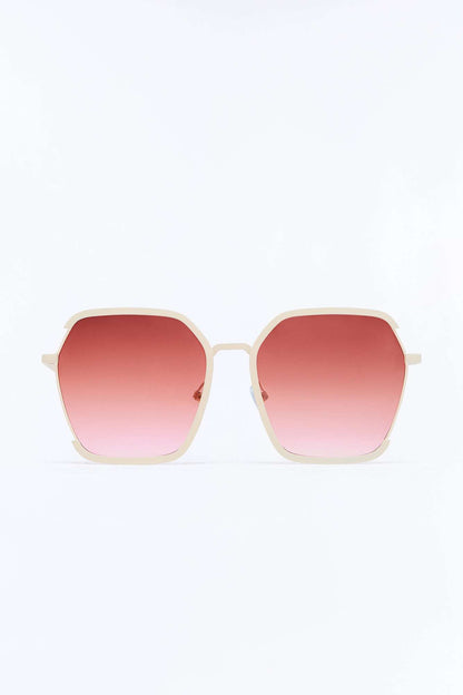 Óculos de Sol Feminino Quadrado Metal Preto – Doce Malícia