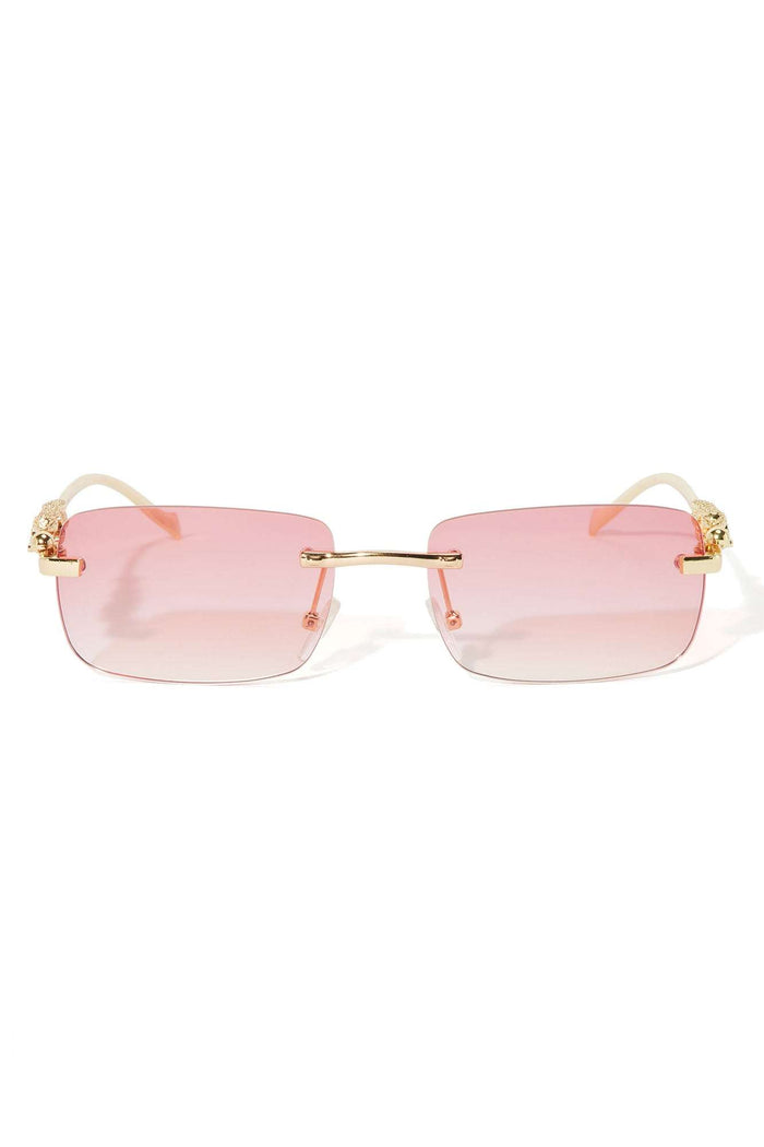 Óculos de Sol Feminino Quadrado Rosa – Doce Malícia — Doce Malícia