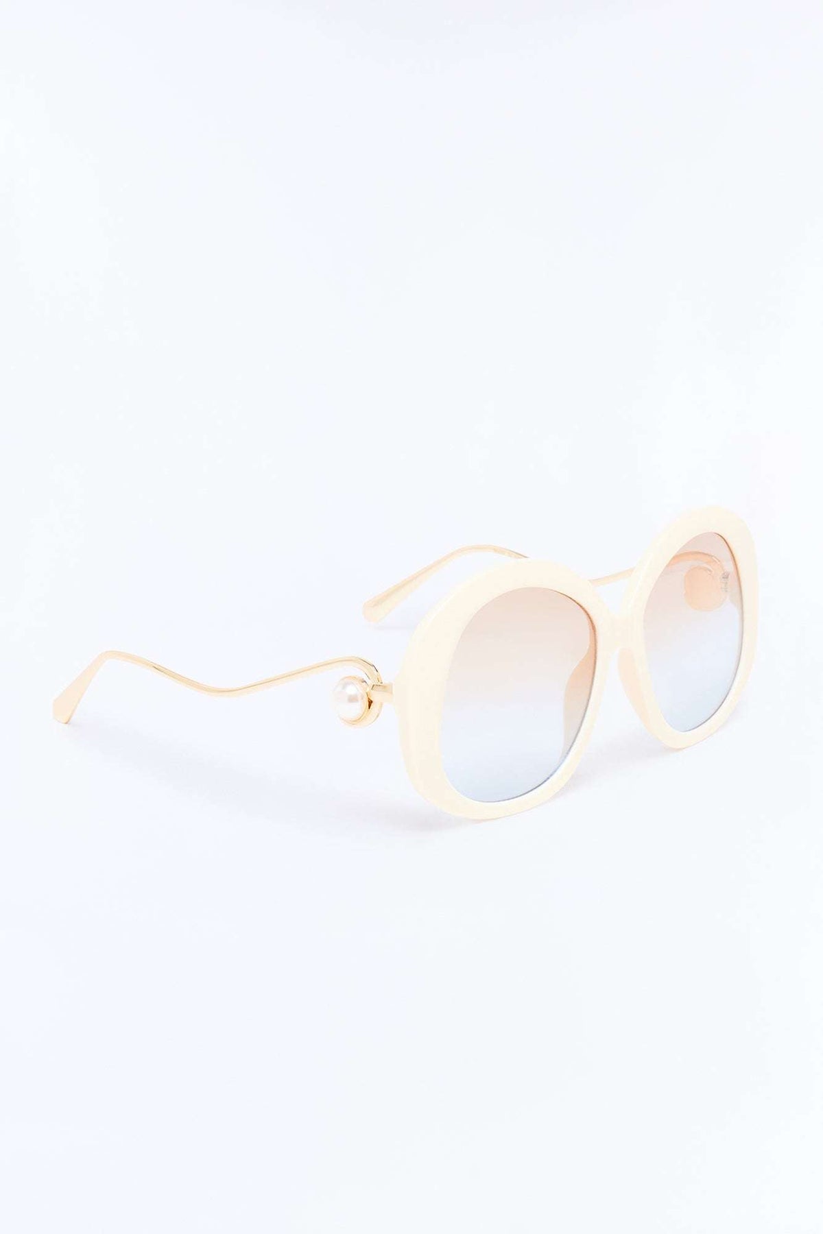 Óculos de Sol Feminino Redondo Acetato Degradê – Doce Malícia
