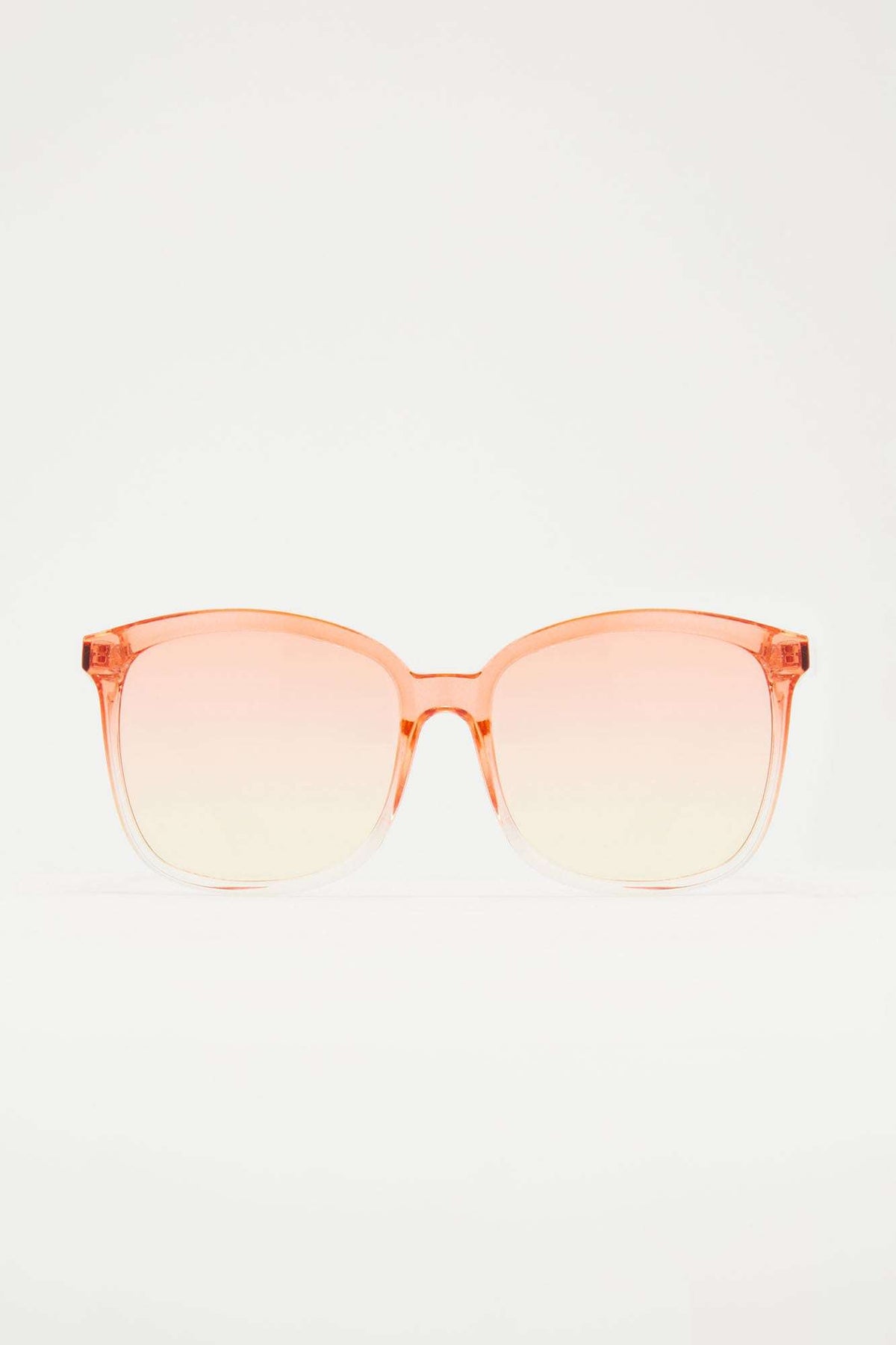 Óculos de Sol Feminino Redondo Acetato Degradê Laranja – Doce Malícia