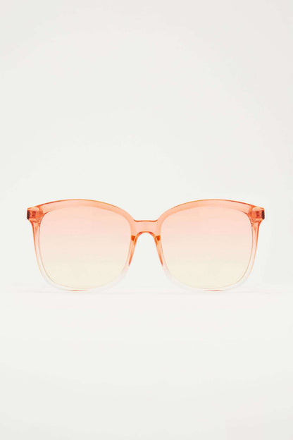 Óculos de Sol Feminino Redondo Acetato Degradê Laranja – Doce Malícia