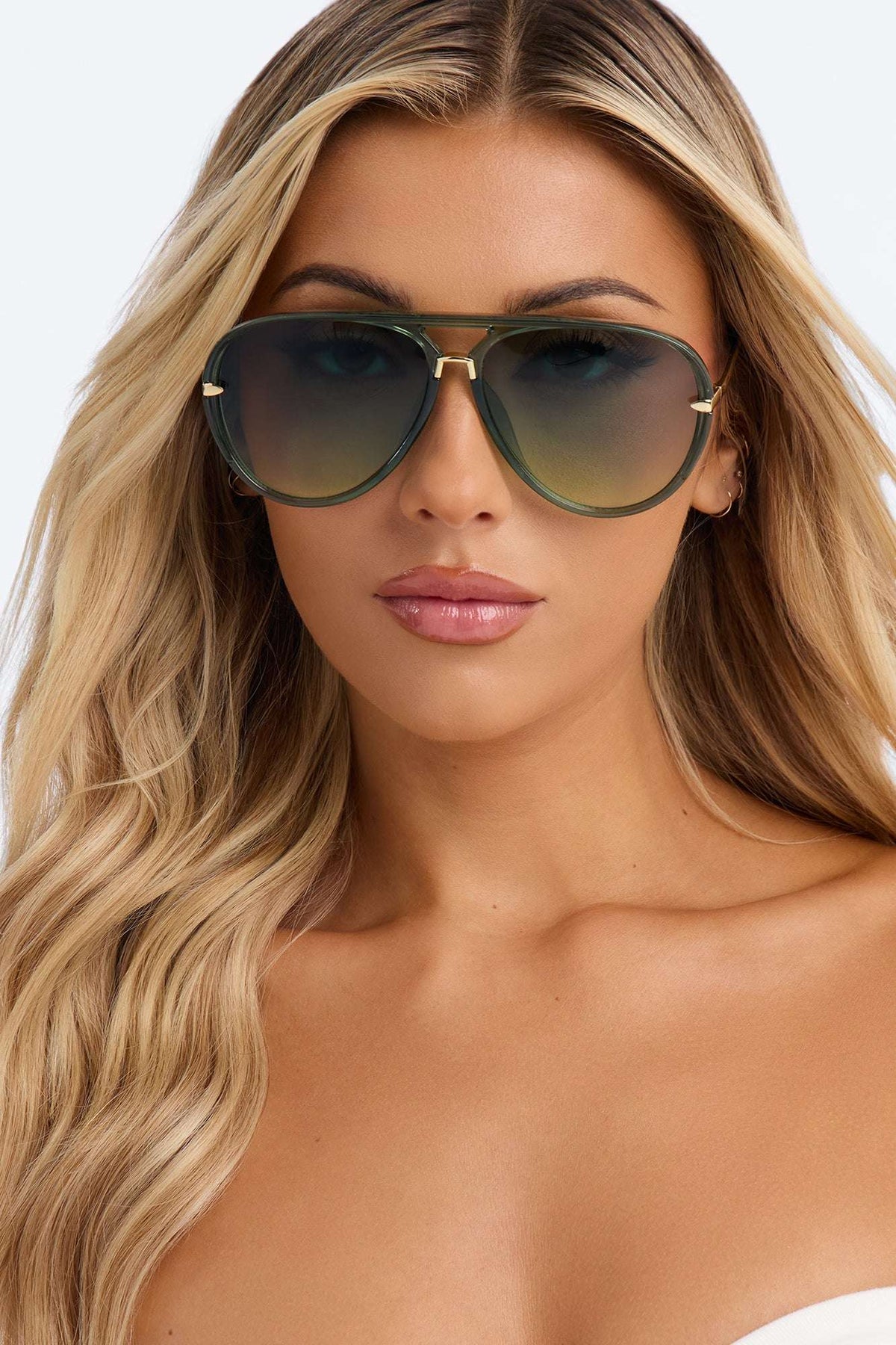 Óculos de Sol Feminino Tartaruga Aviador Acetato Laranja – Doce Malícia