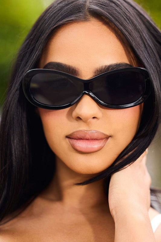 Óculos de Sol Feminino Tartaruga Escudo Acetato Preto – Doce Malícia