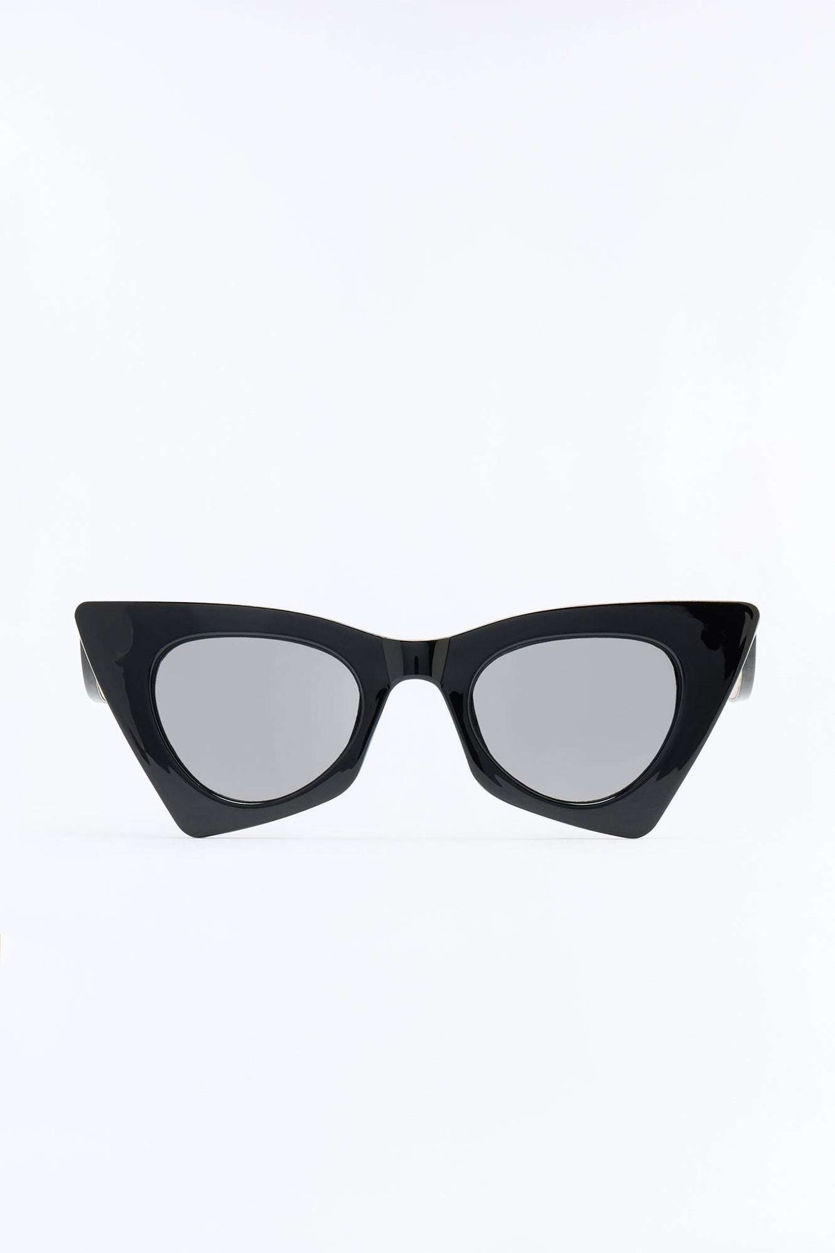 Óculos de Sol Feminino Tartaruga Gatinho Acetato Preto – Doce Malícia