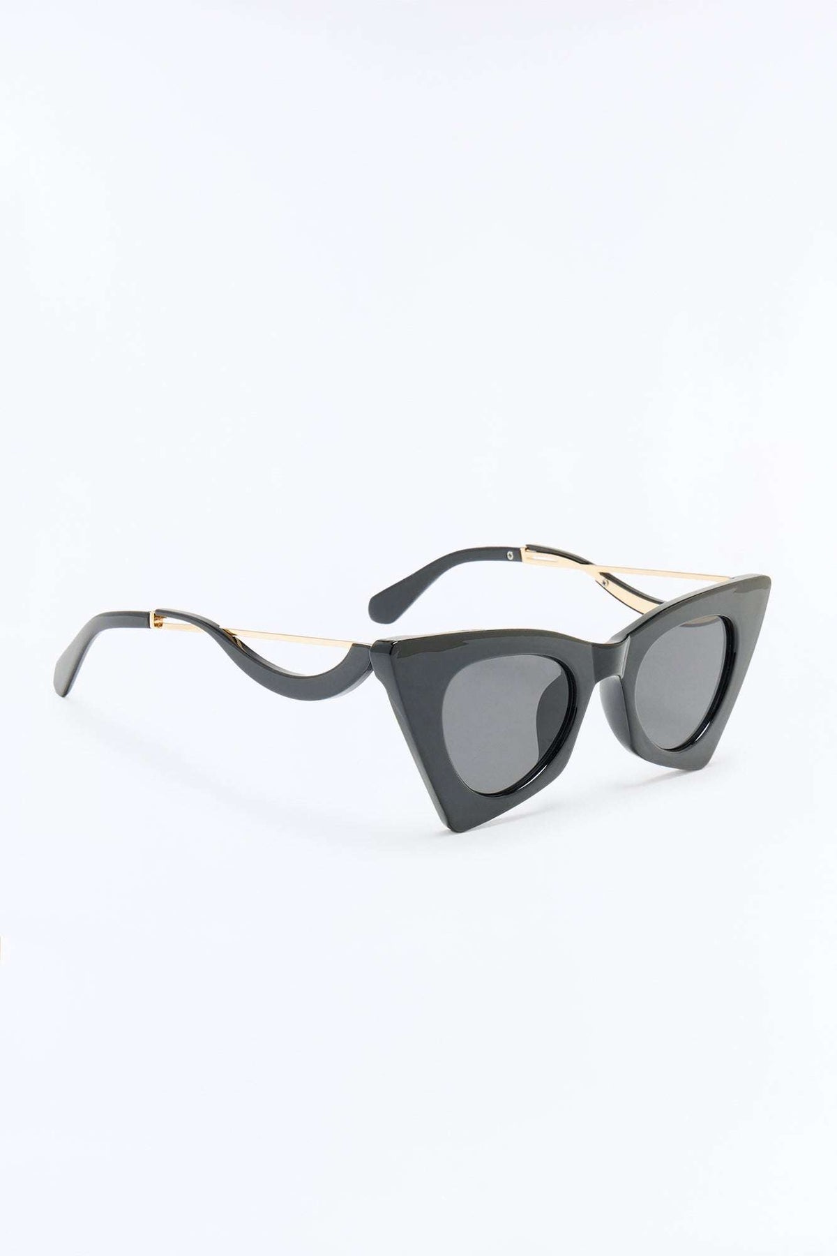 Óculos de Sol Feminino Tartaruga Gatinho Acetato Preto – Doce Malícia