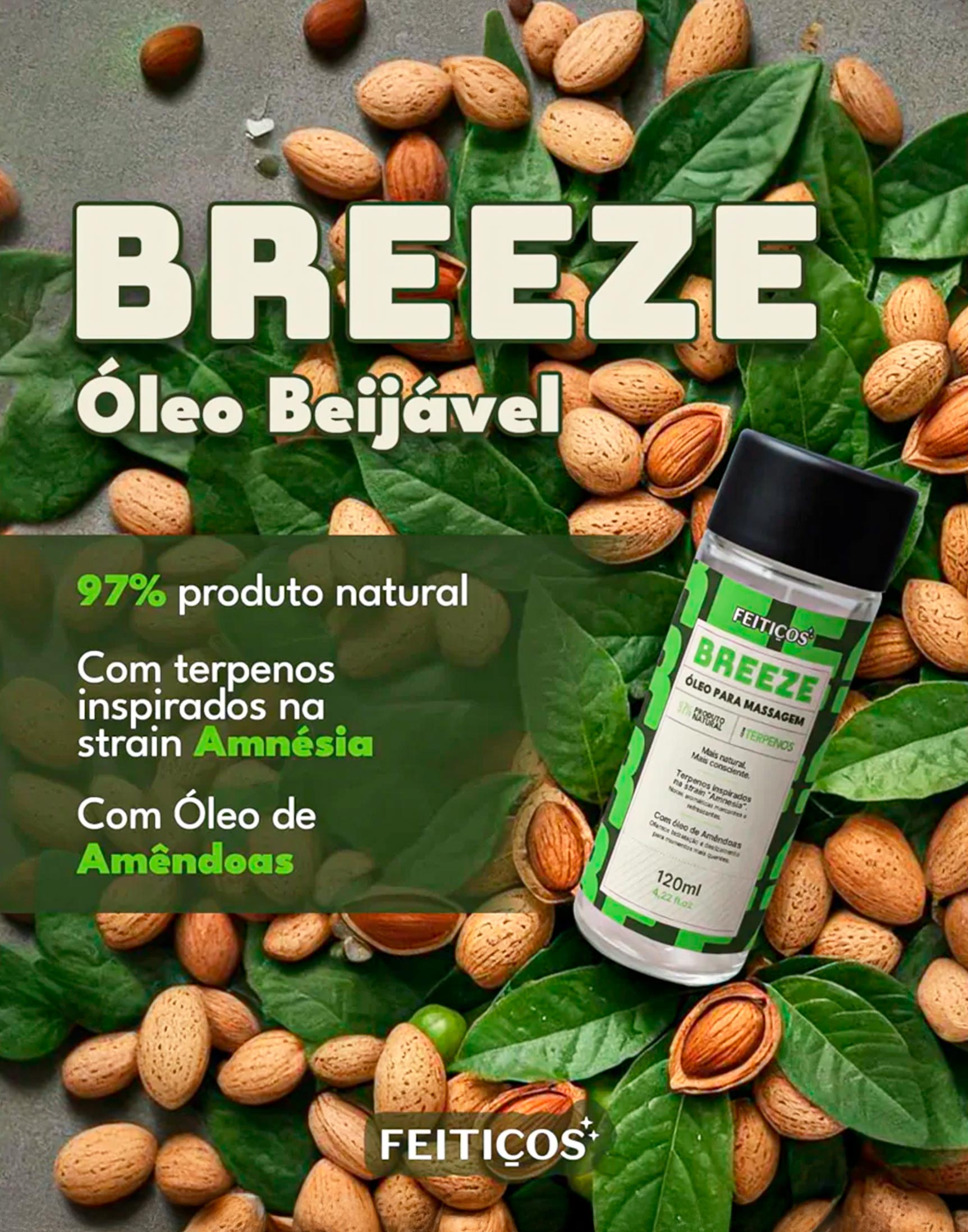 Óleo Para Massagem Beijável com em Quantidade – Doce Malícia