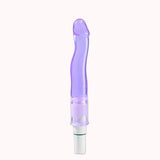 Pênis Curvo Com Vibrador Em Jelly 13cm – Doce Malícia