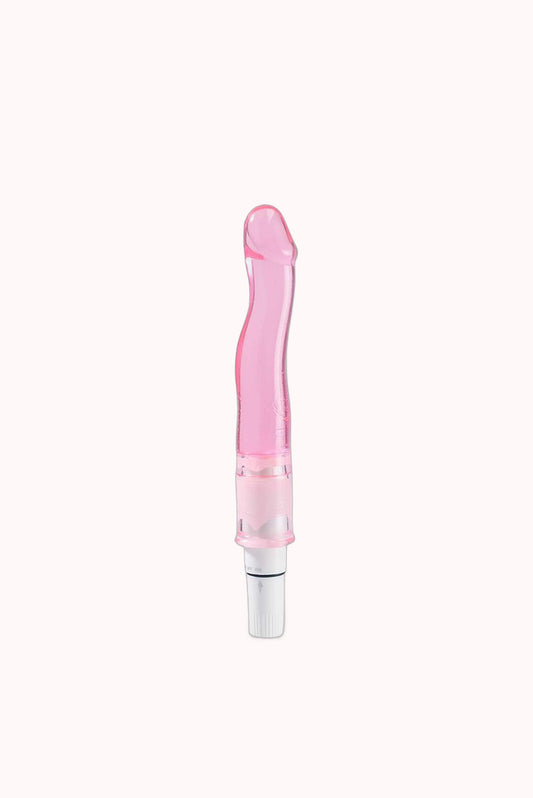 Pênis Curvo Com Vibrador Em Jelly 13cm – Doce Malícia