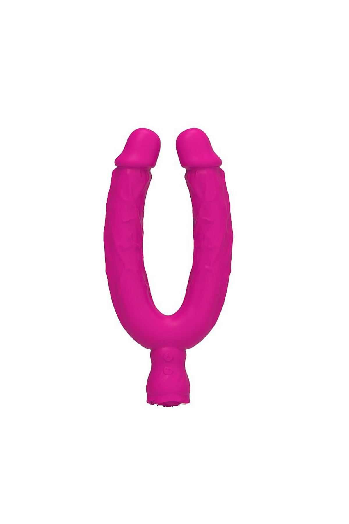 Pênis Duplo com Vibro em bege – Doce Malícia