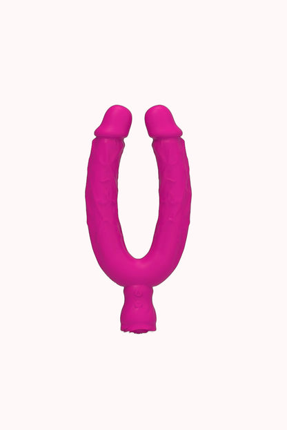 Pênis Duplo com Vibro – Doce Malícia