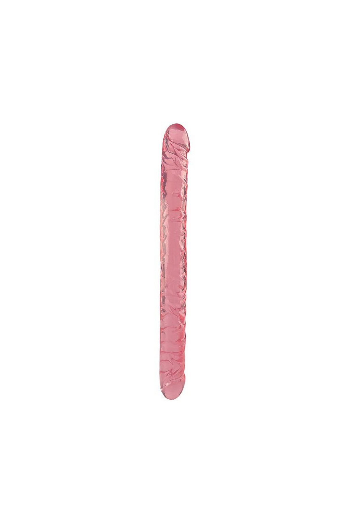 Pênis Duplo em Jelly – em rosa – Doce Malícia