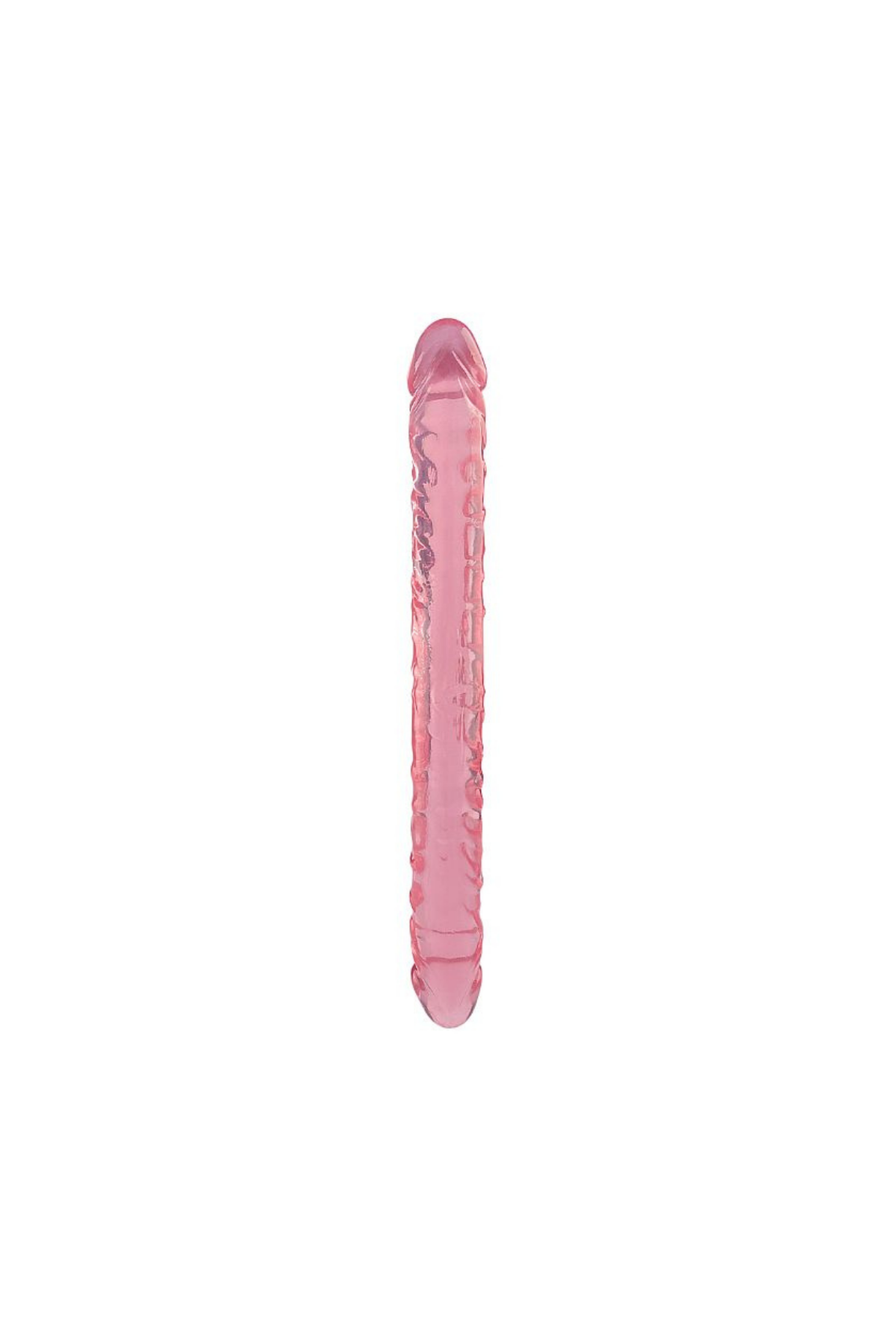 Pênis Duplo em Jelly – em rosa – Doce Malícia