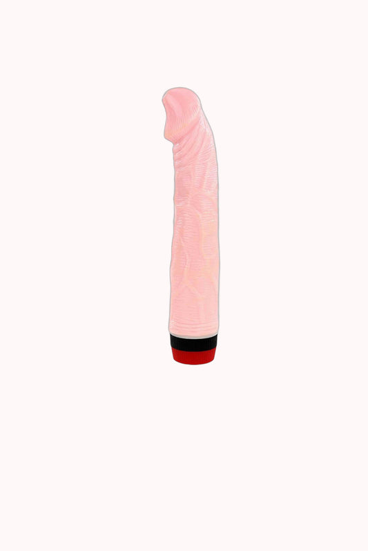 Pênis em Silicone com Vibro 19 x 4 cm – Doce Malícia