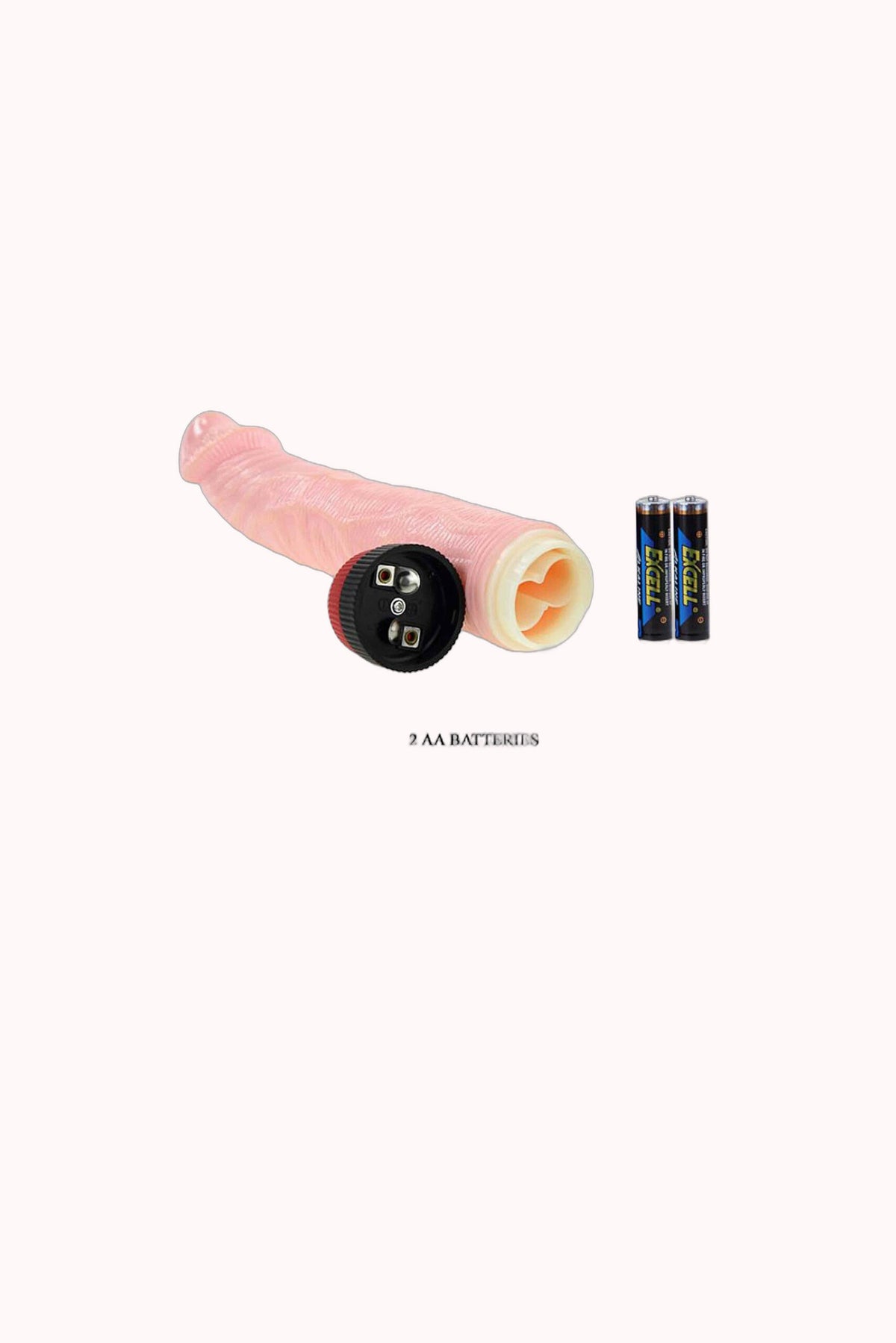 Pênis em Silicone com Vibro 19 x 4 cm – Doce Malícia