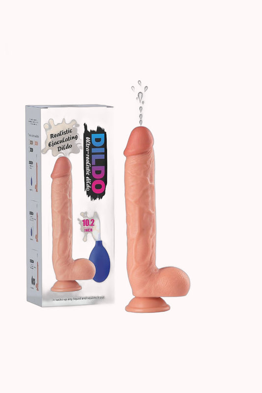 Pênis Realístico – Spray de Água – 26,0×4,5 – Doce Malícia