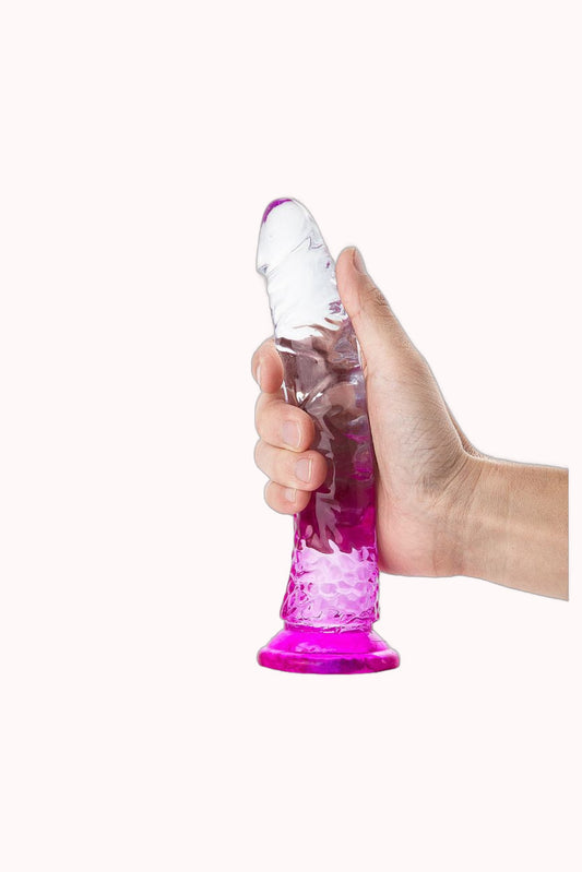Pênis Realístico – Transparente – 20,0 x 3,4 – Doce Malícia