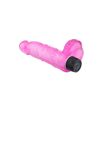 Pênis Realístico com Escroto e em rosa – Doce Malícia
