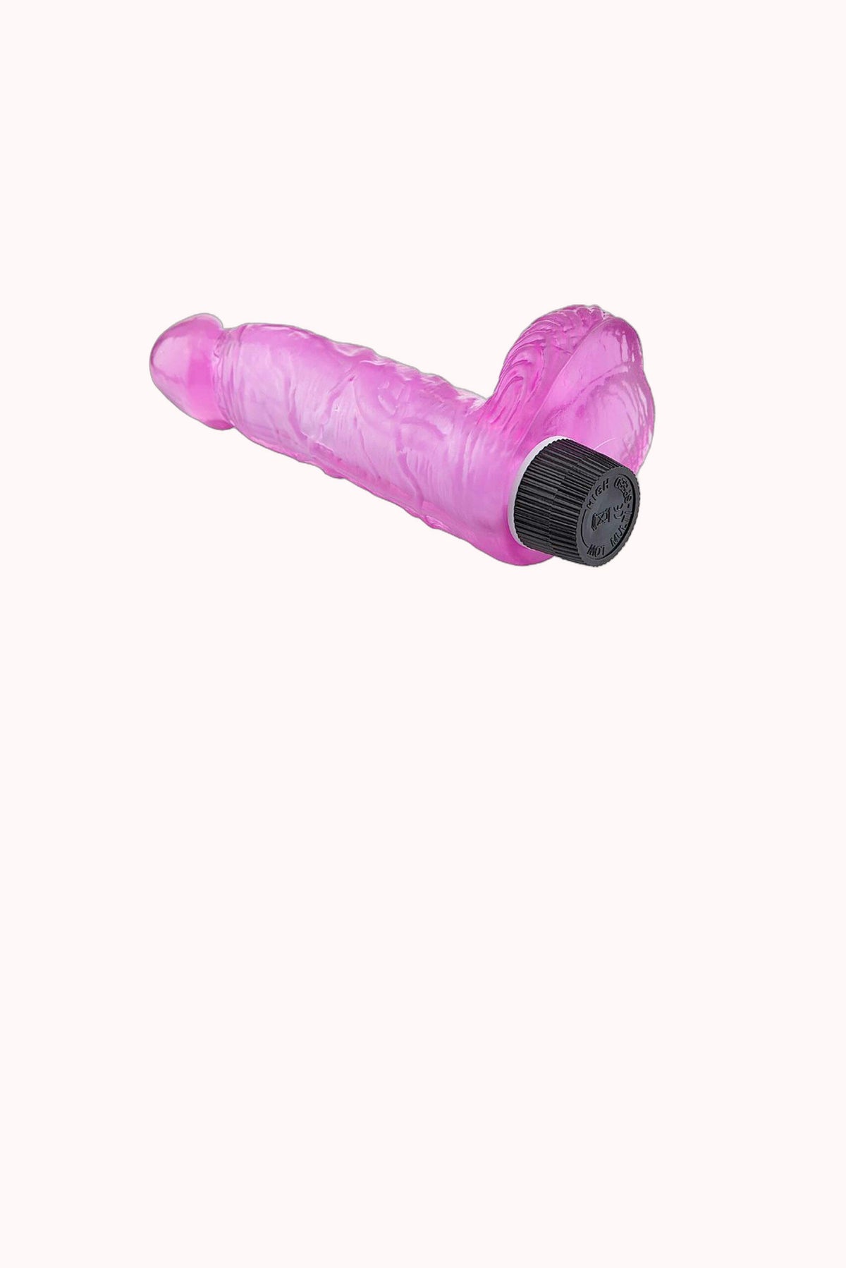 Pênis Realístico com Escroto e Vibro – 20,0×4,8CM – Doce Malícia