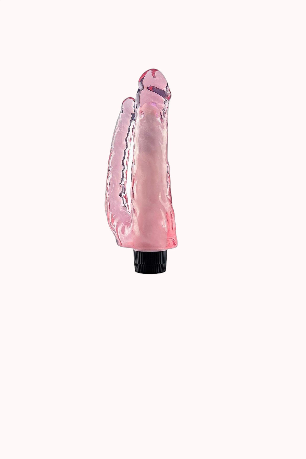 Pênis Realístico Duplo C/ Vibro – 22,0×5,0CM – Doce Malícia