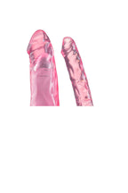 Pênis Realístico Duplo C/ Vibro em rosa – Doce Malícia