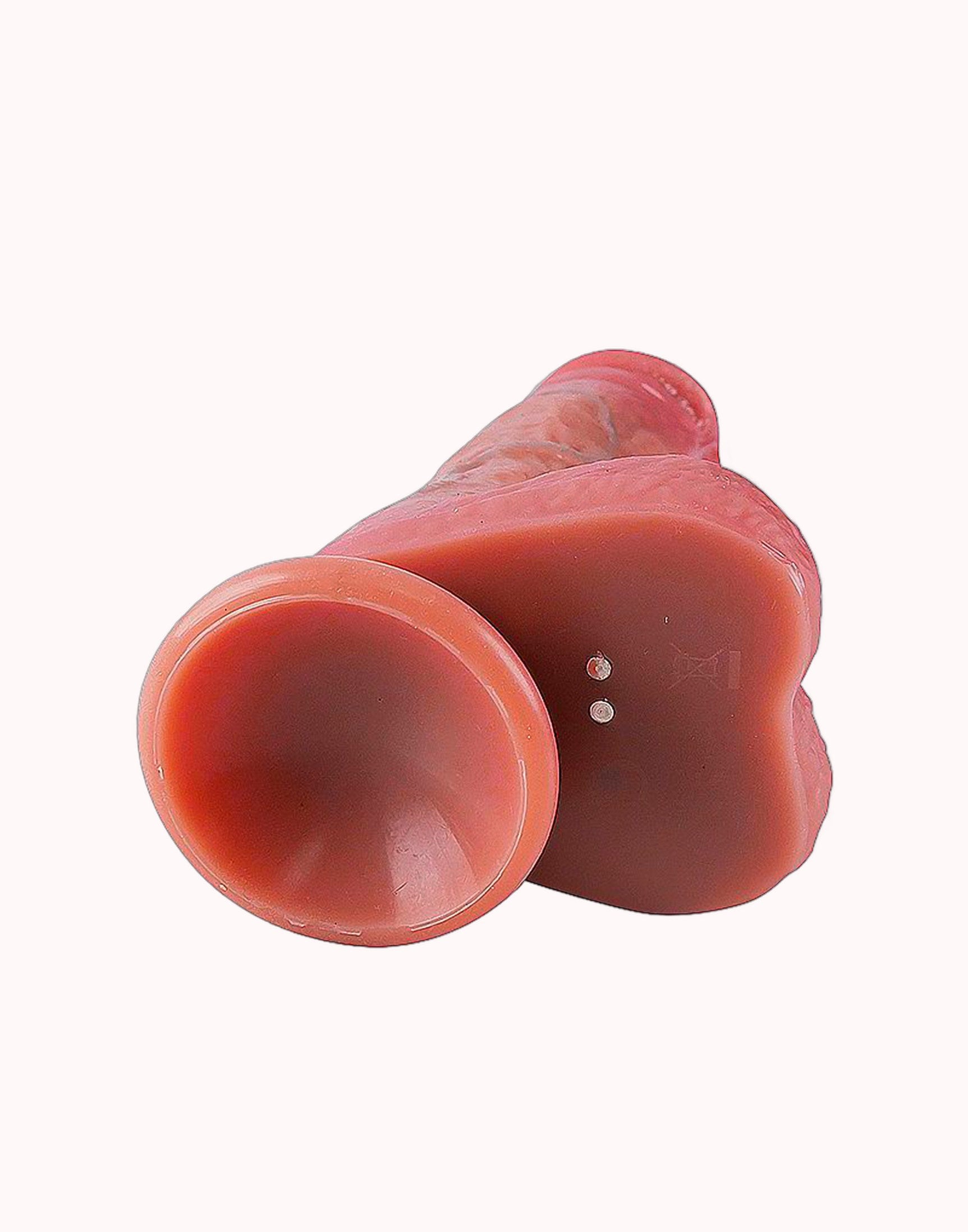 Pênis Realístico com Controle Remoto – Vai e vem com Rotação – 22,5×4,0 cm – Doce Malícia